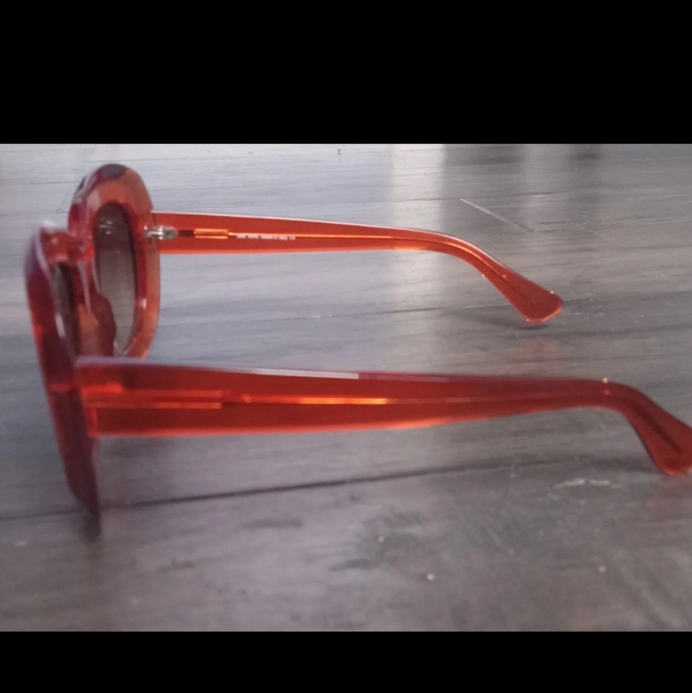 SEE Eyewear ITALY Orange Sunglasses 9240 - Picture 8 of 8